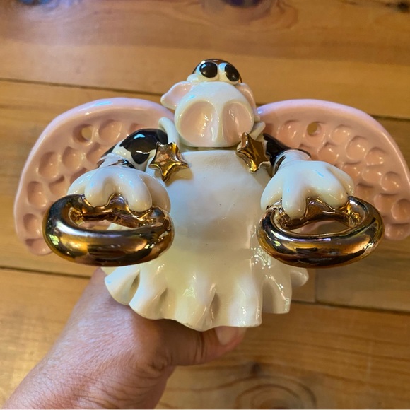 💰3 for $20 - Ceramic Wall Tooth Brush Cow Holder - Picture 2 of 8